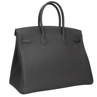 HERMES Birkin 35 Etoupe Togo Leather Champagne Size ONE SIZE