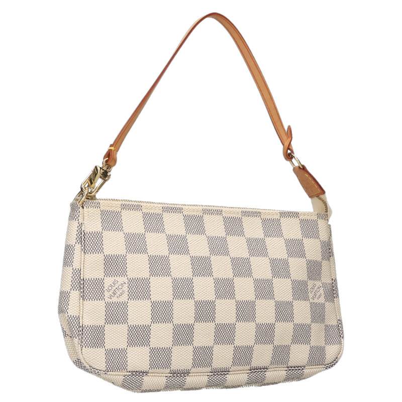 LOUISVUITTON Damier Azur Pochette Accessoires Size ONE SIZE