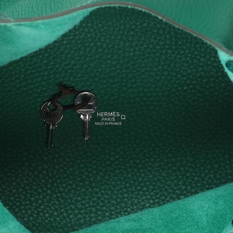 HERMES Picotin Lock MM Touch Clemence Size ONE SIZE