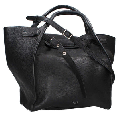 CELINE Big Bag Small Leather 2-Way Handbag Size ONE SIZE