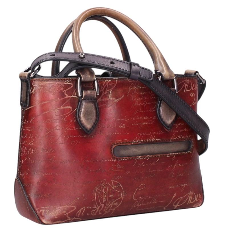 Berluti Tojours Gulliver Calligraphy Leather Size ONE SIZE