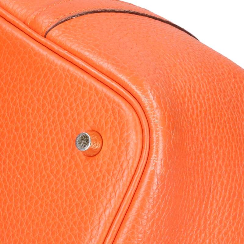 HERMES Picotin MM Taurillon Clemence GHW Bag Size ONE SIZE