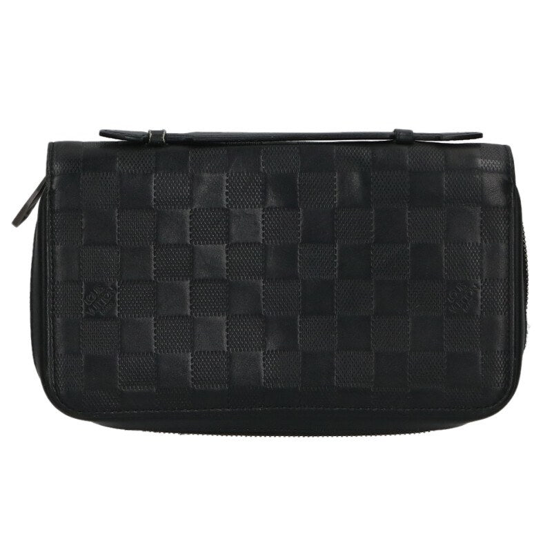 LOUISVUITTON Zippy Damier Pattern Handbag Size ONE SIZE