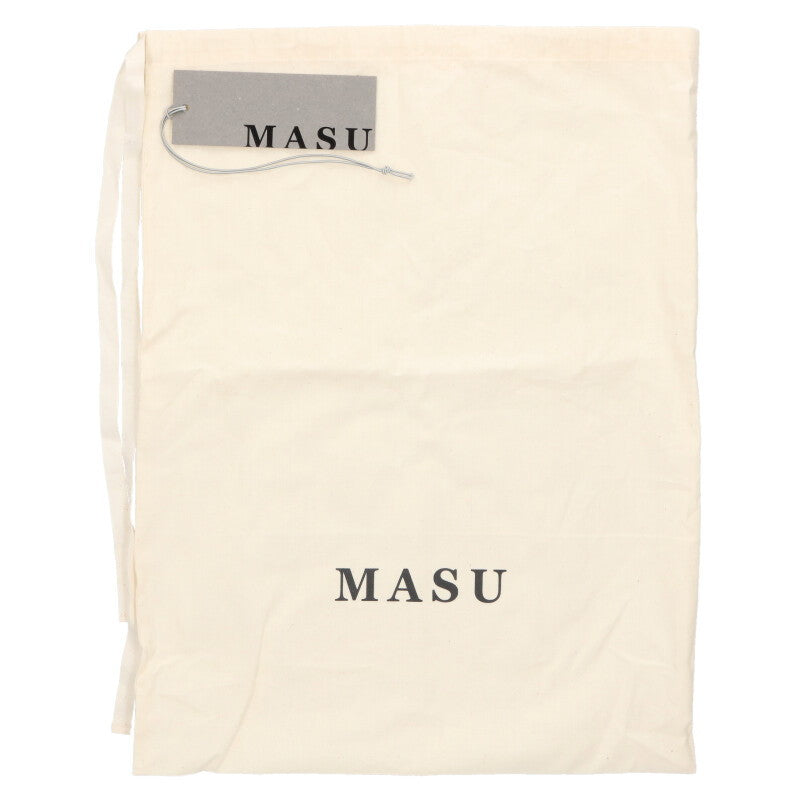 MASU LEATHER CAKE BAG F9OJ008 Silver Handbag Size ONE SIZE