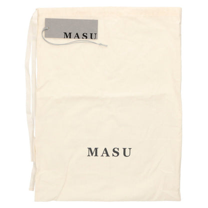 MASU LEATHER CAKE BAG F9OJ008 Silver Handbag Size ONE SIZE