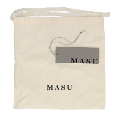 MASU LEATHER CAKE BAG PETIT Silver Handbag Size ONE SIZE