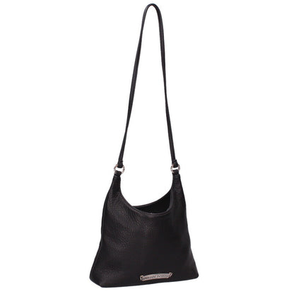 Chrome Hearts Viv Dagger Leather Handbag Black