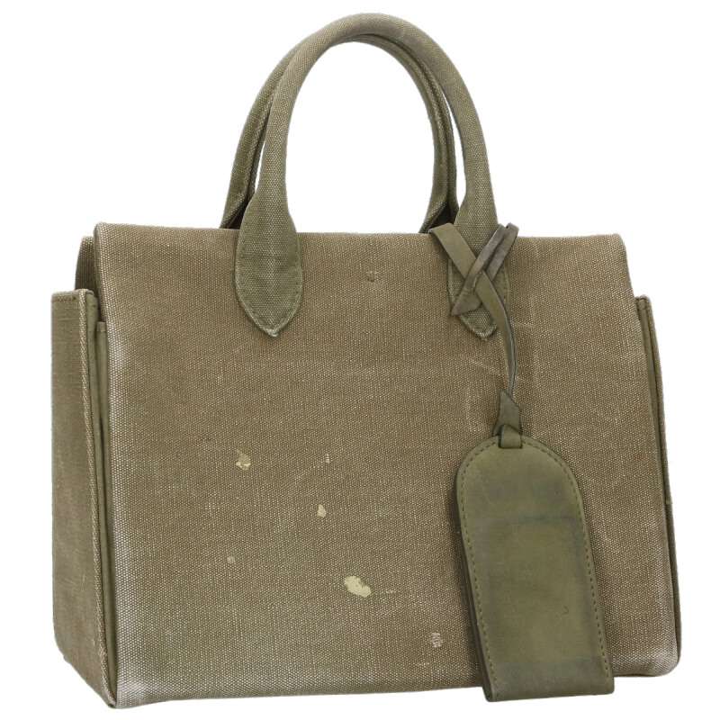 READYMADE Shopping Handbag Khaki Green Size ONE SIZE