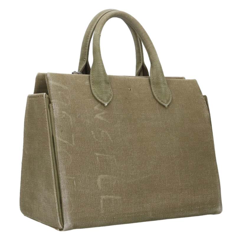 READYMADE Shopping Handbag Khaki Green Size ONE SIZE