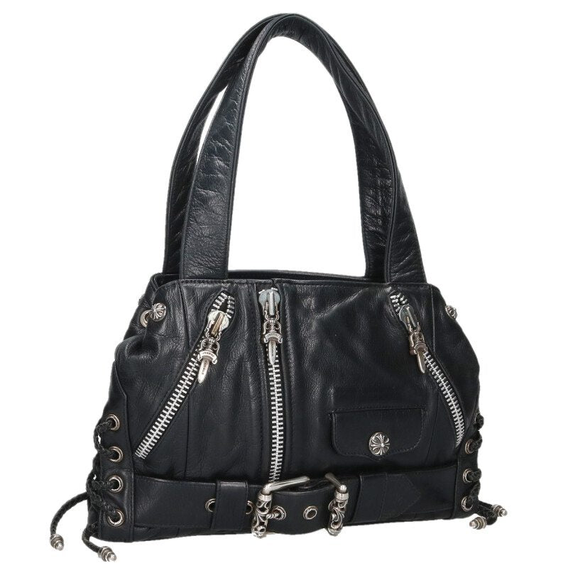 Chrome Hearts JJ DEAN SMALL Leather Riders Handbag