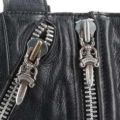 Chrome Hearts JJ DEAN SMALL Leather Riders Handbag