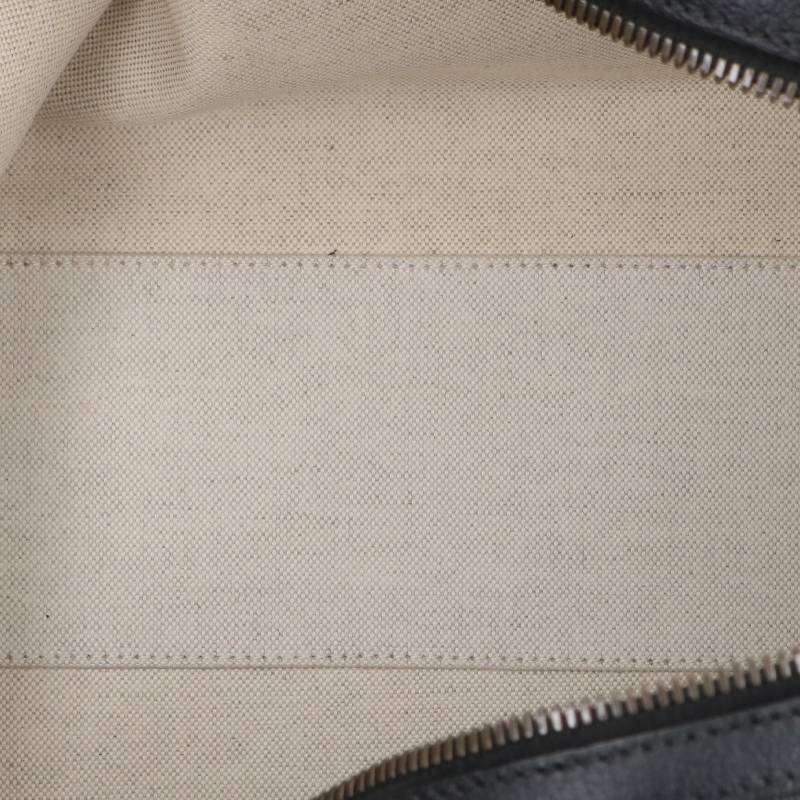 GUCCI Diana Bamboo Duffle Medium Handbag Black Size ONE SIZE