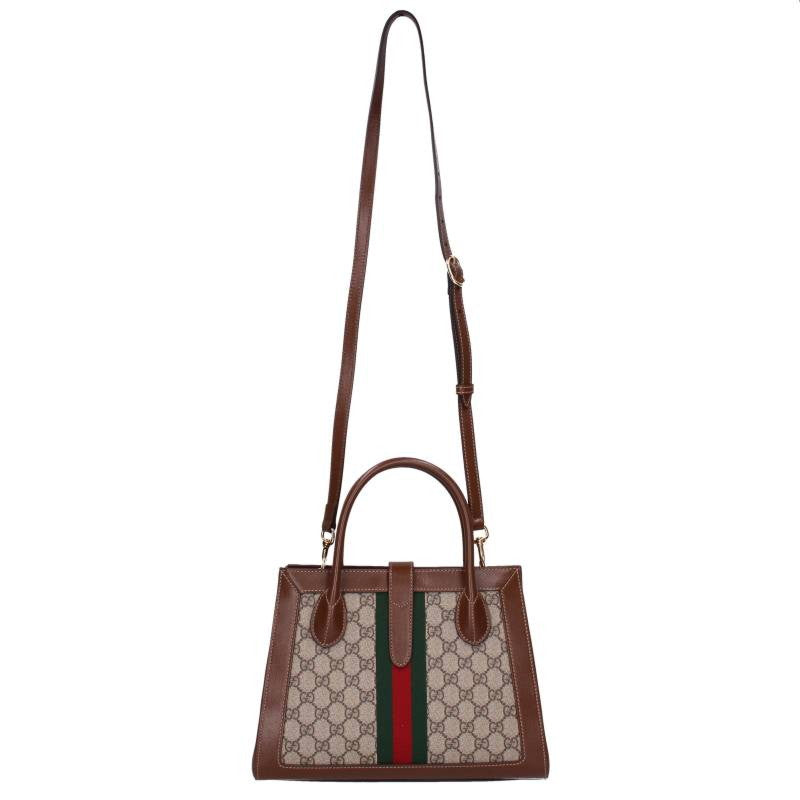 GUCCI GG Sherry Line Handbag Brown Size ONE SIZE