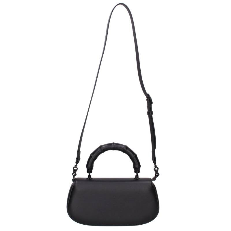 GUCCI Black Bamboo Diva Medium Handbag Size ONE SIZE