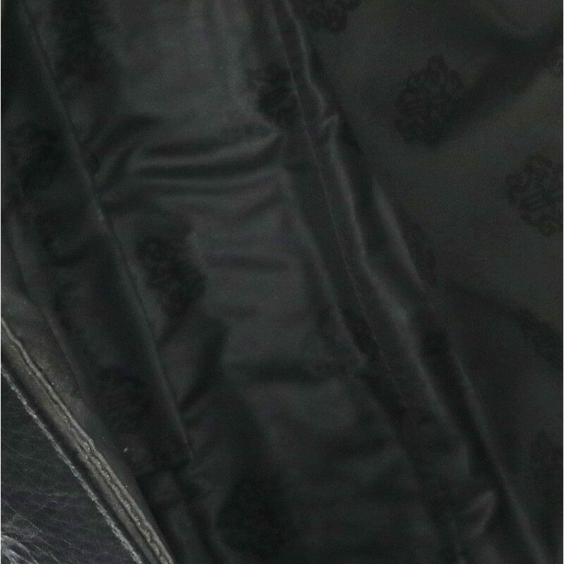 Chrome Hearts JJ DEAN SML Leather Riders Jacket Black