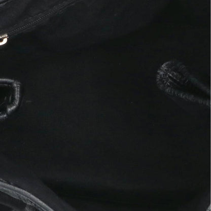BALENCIAGA Black Cabas Leather Tote Bag Size ONE SIZE