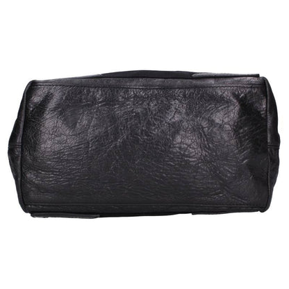 BALENCIAGA Black Cabas Leather Tote Bag Size ONE SIZE