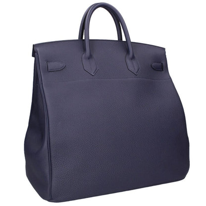 HERMES Haut à Courroies 40 Togo Bleu Nuit Bag Size ONE SIZE