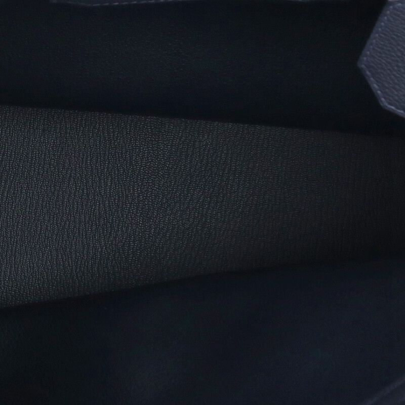 HERMES Haut à Courroies 40 Togo Bleu Nuit Bag Size ONE SIZE