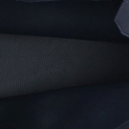 HERMES Haut à Courroies 40 Togo Bleu Nuit Bag Size ONE SIZE