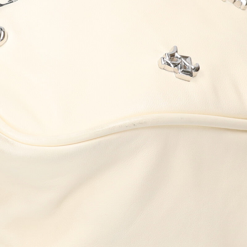 Chrome Hearts Bowling MATTYBOY White Silver Handbag Size ONE SIZE