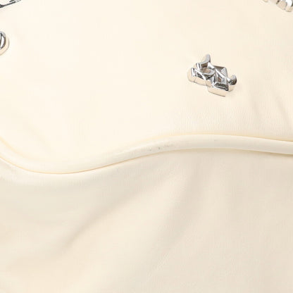 Chrome Hearts Bowling MATTYBOY White Silver Handbag Size ONE SIZE