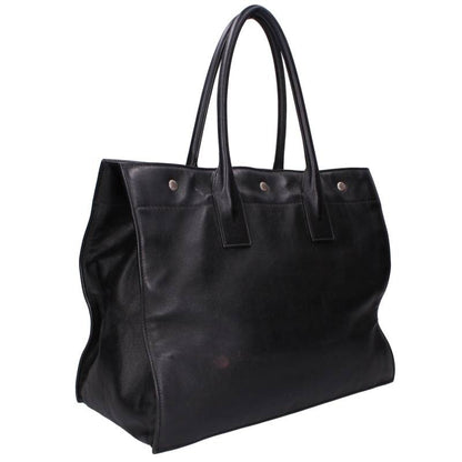 SAINT LAURENT PARIS Rive Gauche Logo Leather Size ONE SIZE