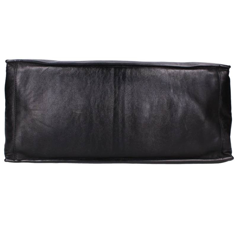 SAINT LAURENT PARIS Rive Gauche Logo Leather Size ONE SIZE