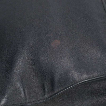 SAINT LAURENT PARIS Rive Gauche Logo Leather Size ONE SIZE