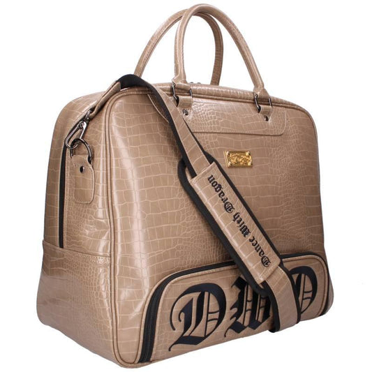 DANCEWITHDRAGON Beige Croc Embossed Handbag Size ONE SIZE