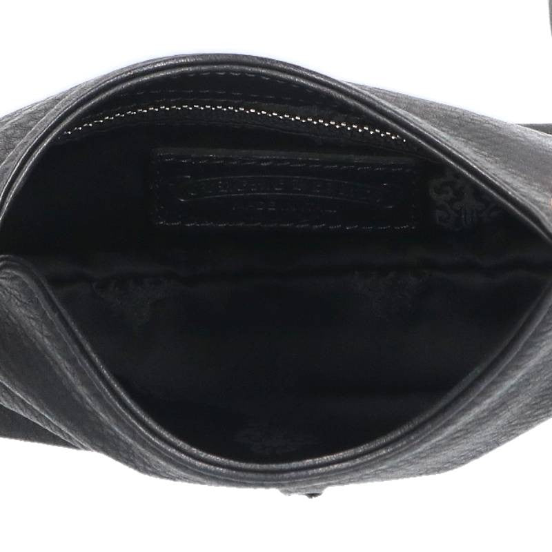 Chrome Hearts VIV Dagger Leather Black Silver Handbag Size ONE SIZE