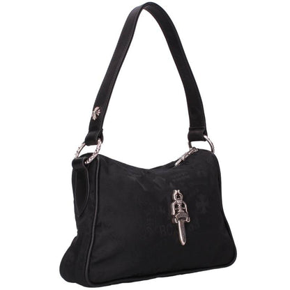 Chrome Hearts Chicken Nugget SM Black Silver Handbag Size ONE SIZE