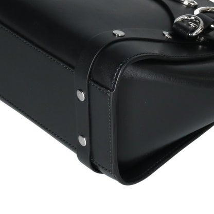Vivienne Westwood BETTY Leather Handbag Black Size ONE SIZE