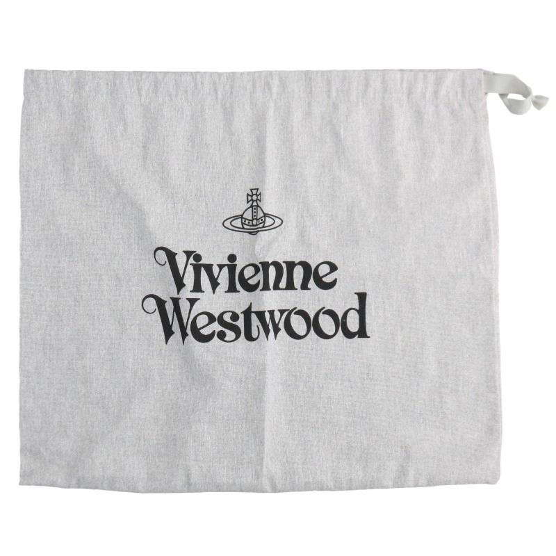 Vivienne Westwood BETTY Leather Handbag Black Size ONE SIZE