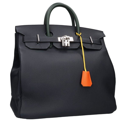 HERMES Haut à Courroies 40 Togo Leather Bag Size 40