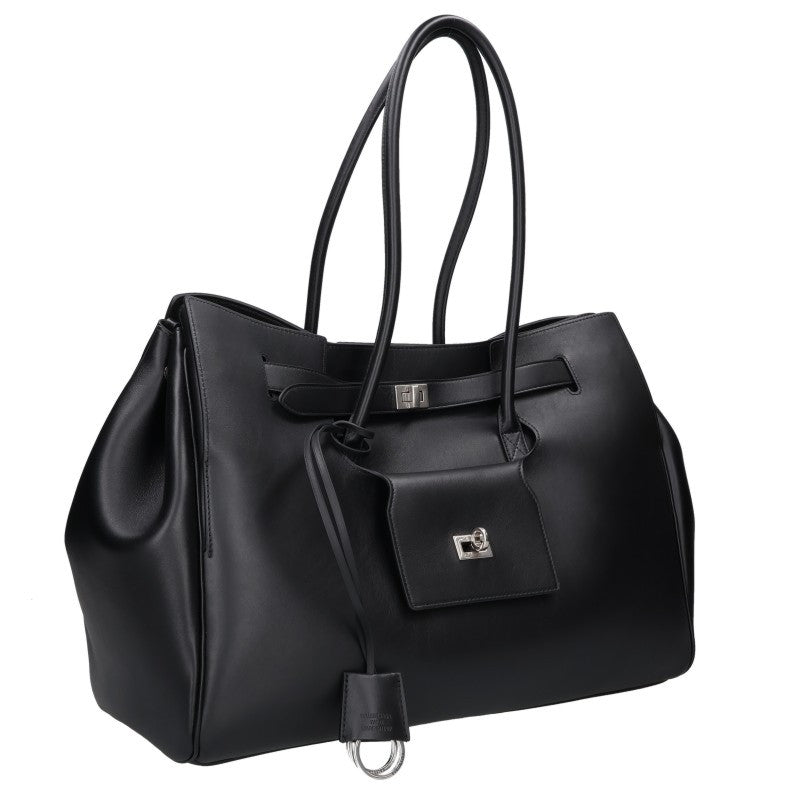 BALENCIAGA BEL AIR LARGE Leather 2-Way Bag Size ONE SIZE