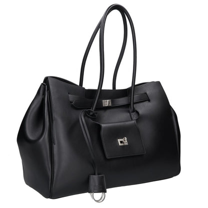 BALENCIAGA BEL AIR LARGE Leather 2-Way Bag Size ONE SIZE