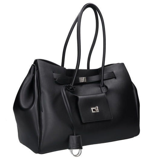 BALENCIAGA BEL AIR LARGE Leather 2-Way Bag Size ONE SIZE
