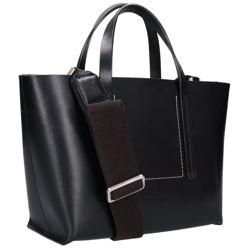 Rick Owens Mini Shopper Leather Shoulder Bag Size ONE SIZE