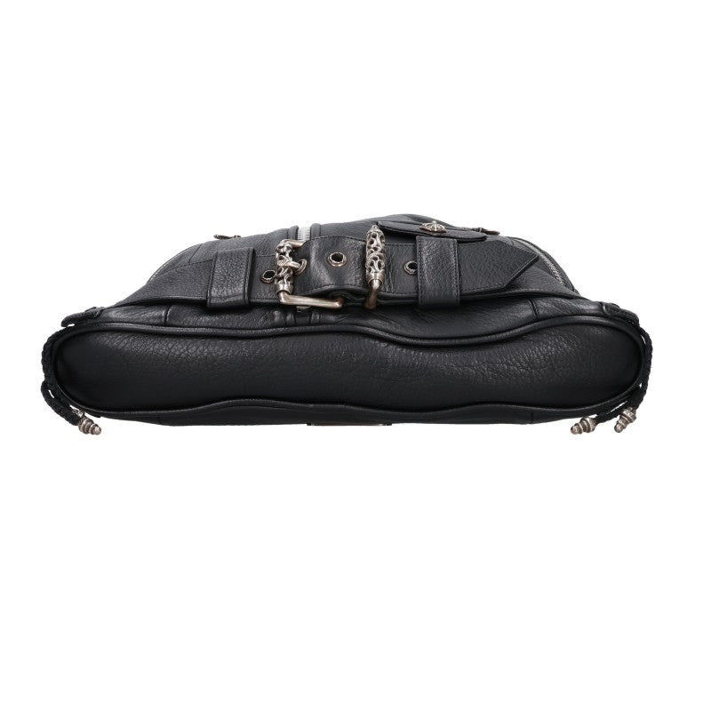 Chrome Hearts JJ Dean Large Leather Riders Jacket Multi