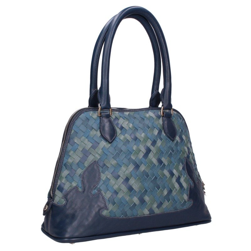 Chrome Hearts Woven Leather MO Bag Handbag Size ONE SIZE