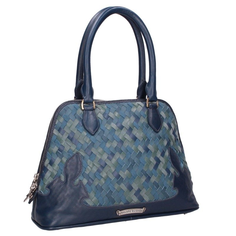 Chrome Hearts Woven Leather MO Bag Handbag Size ONE SIZE