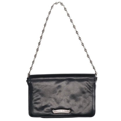 Chrome Hearts Cross Ball Chain Leather Handbag Size ONE SIZE