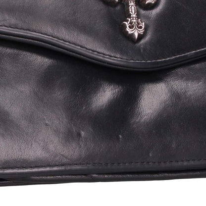 Chrome Hearts Cross Ball Chain Leather Handbag Size ONE SIZE