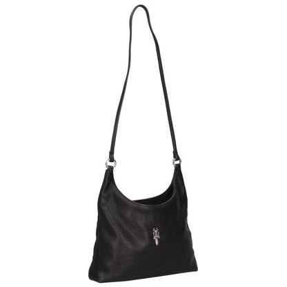 Chrome Hearts VIV Dagger Handbag Black/Silver Size ONE SIZE