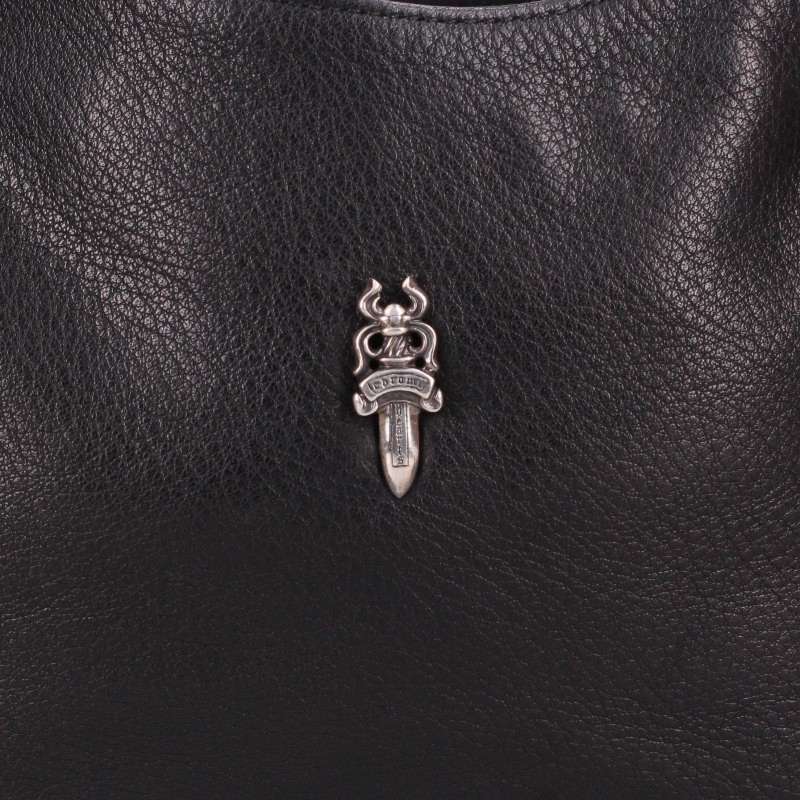 Chrome Hearts VIV Dagger Handbag Black/Silver Size ONE SIZE