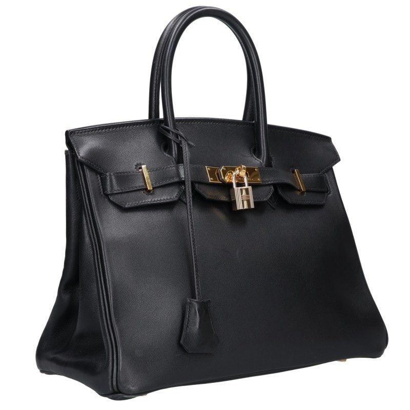 HERMES Birkin 30 Gold Hardware Veau d'H Handbag Size 30