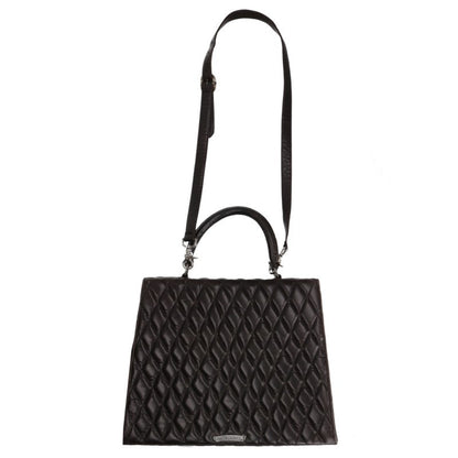 Chrome Hearts Heart Clip Strap Quilted Leather Bag