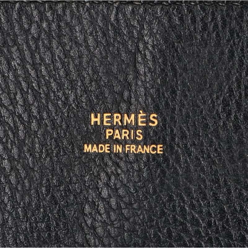 HERMES Bolide 45 Ardennes Leather Handbag Size 45