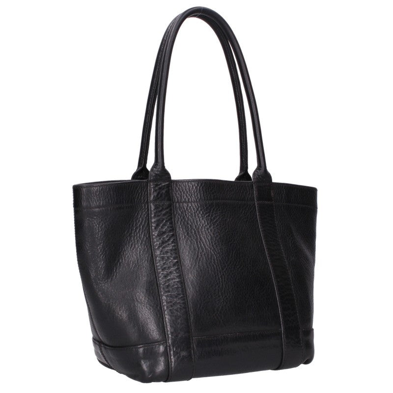 Chrome Hearts Mini Tote Leather Handbag Black Size ONE SIZE